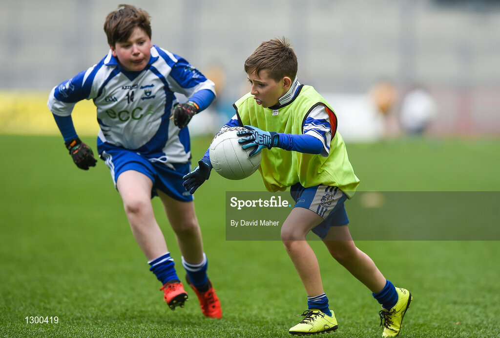 12 April 2017; A general view of action between St.Dominics GAA club, Co.Roscommon and Killannin GAA club, Co.Galway during The Go Games Provincial Days in partnership with Littlewoods Ireland Day 3 at Croke Park in Dublin. Photo by David Maher/Sportsfile