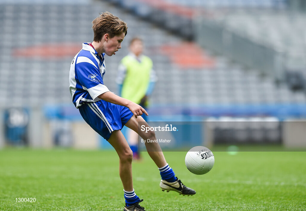 12 April 2017; A general view of action between St.Dominics GAA club, Co.Roscommon and Killannin GAA club, Co.Galway during The Go Games Provincial Days in partnership with Littlewoods Ireland Day 3 at Croke Park in Dublin. Photo by David Maher/Sportsfile
