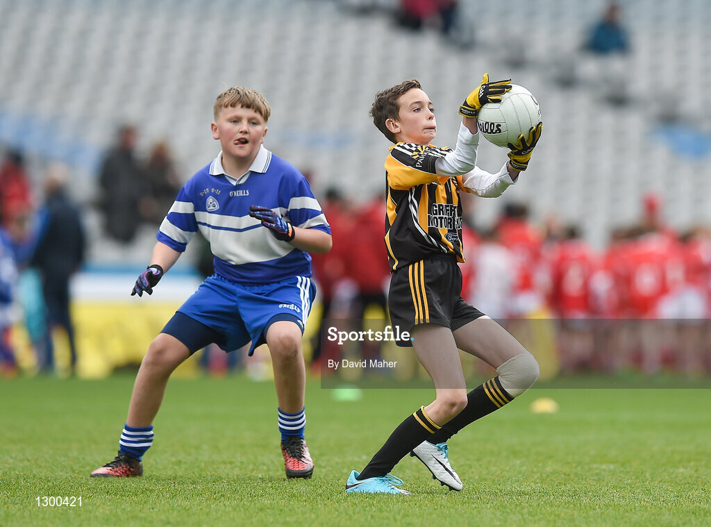 12 April 2017; A general view of action between Parke GAA club, Castlebar, Co.Mayo and Killannin GAA club, Co.Galway during The Go Games Provincial Days in partnership with Littlewoods Ireland Day 3 at Croke Park in Dublin. Photo by David Maher/Sportsfile