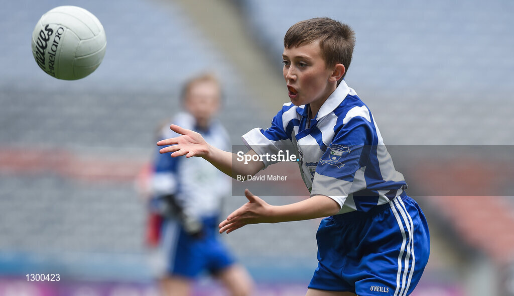 12 April 2017; A general view of action between Killannin GAA club, Co.Galway and Tuam Stars GAA club, Co.Galway, during The Go Games Provincial Days in partnership with Littlewoods Ireland Day 3 at Croke Park in Dublin. Photo by David Maher/Sportsfile