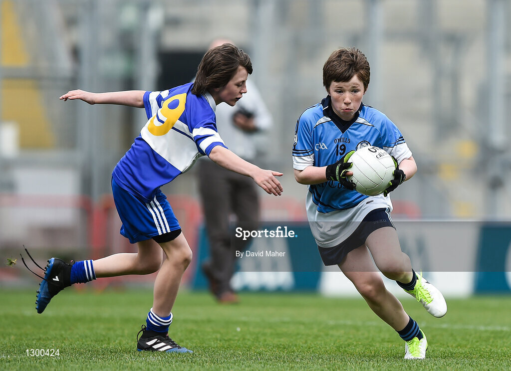 12 April 2017; A general view of action between Allen Gaels GAA club, Co.Leitrim and Killannin GAA club, Co.Galway during The Go Games Provincial Days in partnership with Littlewoods Ireland Day 3 at Croke Park in Dublin. Photo by David Maher/Sportsfile