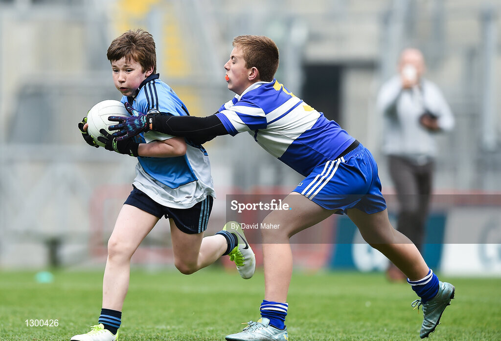 12 April 2017; A general view of action between Allen Gaels GAA club, Co.Leitrim and Killannin GAA club, Co.Galway during The Go Games Provincial Days in partnership with Littlewoods Ireland Day 3 at Croke Park in Dublin. Photo by David Maher/Sportsfile