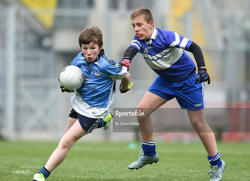 12 April 2017; A general view of action between Allen Gaels GAA club, Co.Leitrim and Killannin GAA club, Co.Galway during The Go Games Provincial Days in partnership with Littlewoods Ireland Day 3 at Croke Park in Dublin. Photo by David Maher/Sportsfile