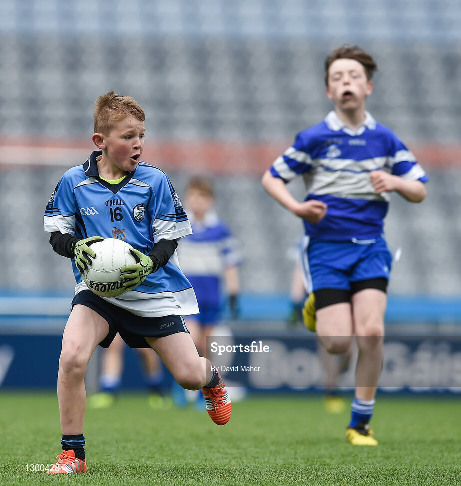 12 April 2017; A general view of action between Allen Gaels GAA club, Co.Leitrim and Killannin GAA club, Co.Galway during The Go Games Provincial Days in partnership with Littlewoods Ireland Day 3 at Croke Park in Dublin. Photo by David Maher/Sportsfile