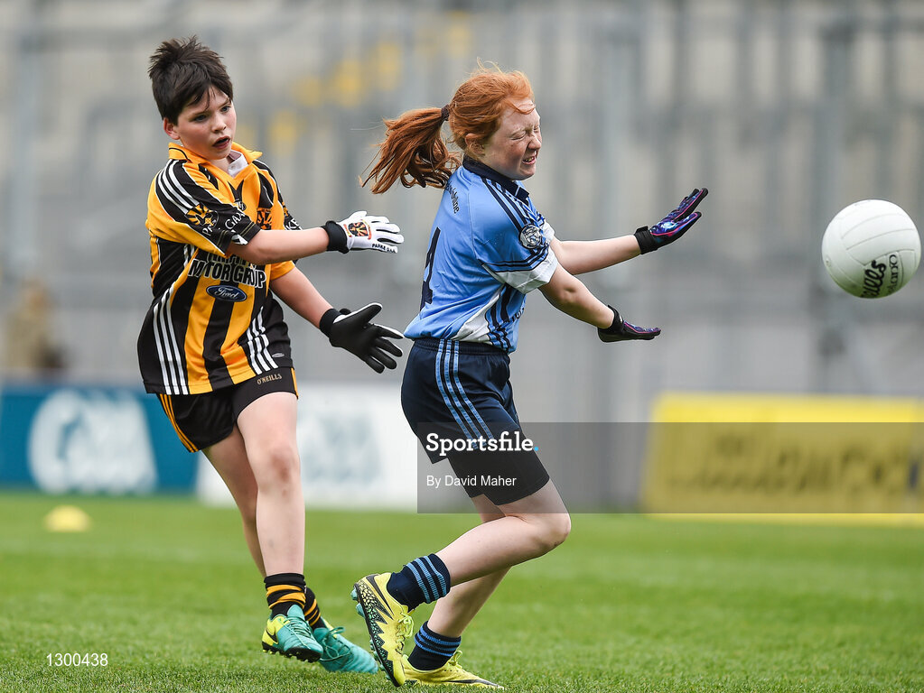 12 April 2017; A general view of action between Allen Gaels GAA club, Co.Leitrim and Parke GAA club, Castlebar, Co.Mayo during the Go Games Provincial Days in partnership with Littlewoods Ireland Day 3 at Croke Park in Dublin. Photo by David Maher/Sportsfile