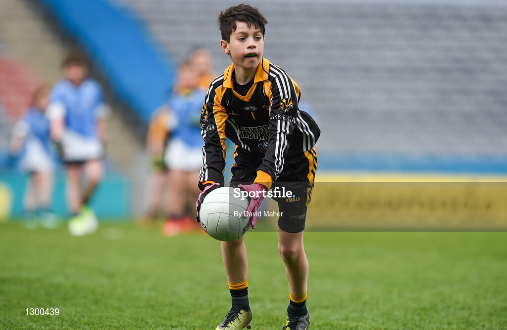 12 April 2017; A general view of action between Allen Gaels GAA club, Co.Leitrim and Parke GAA club, Castlebar, Co.Mayo during the Go Games Provincial Days in partnership with Littlewoods Ireland Day 3 at Croke Park in Dublin. Photo by David Maher/Sportsfile