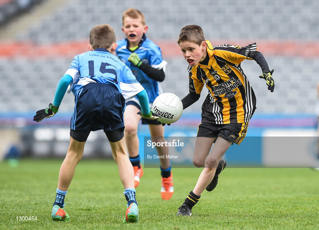 12 April 2017; A general view of action between Allen Gaels GAA club, Co.Leitrim and Parke GAA club, Castlebar, Co.Mayo during the Go Games Provincial Days in partnership with Littlewoods Ireland Day 3 at Croke Park in Dublin. Photo by David Maher/Sportsfile