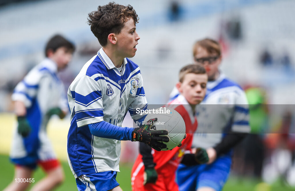 12 April 2017; A general view of action between St.Dominics GAA club, Co.Roscommon and Tuam Stars GAA club, Co.Galway during the Go Games Provincial Days in partnership with Littlewoods Ireland Day 3 at Croke Park in Dublin. Photo by David Maher/Sportsfile