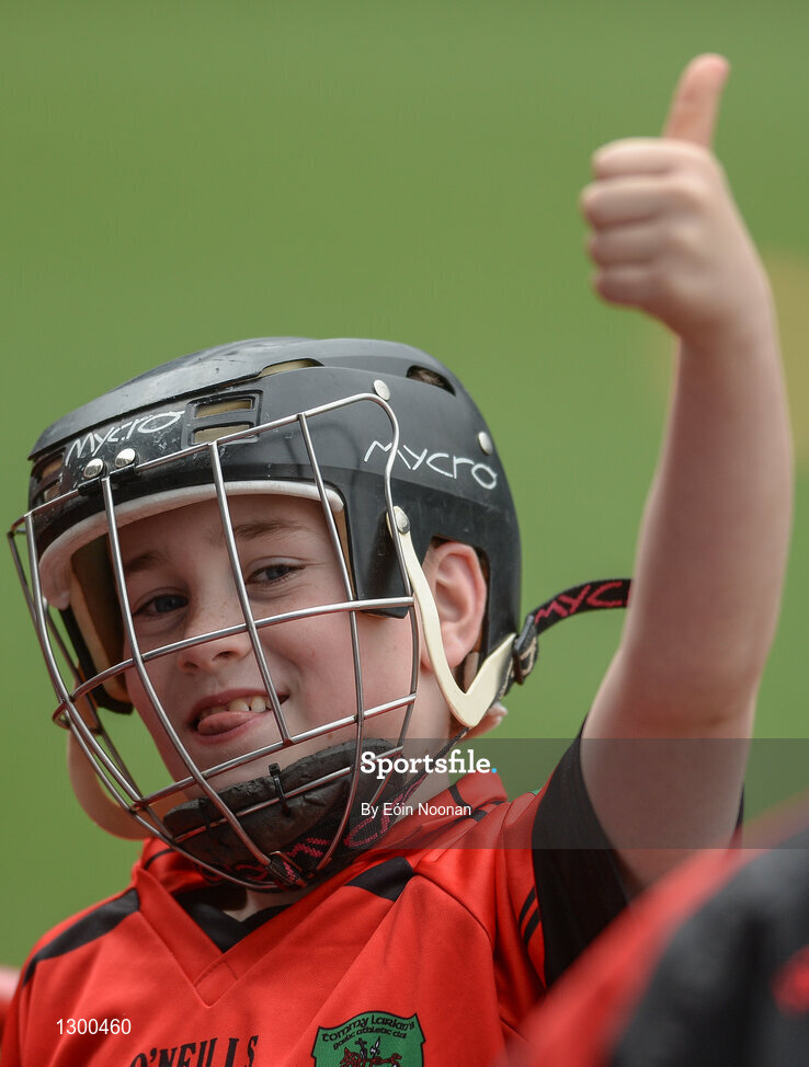 13 April 2017; Darragh Slattery representing Tommy Larkin's GAA Club, Co. Galway, during the Go Games Provincial Days in partnership with Littlewoods Ireland Day 4 at Croke Park in Dublin. Photo by Eóin Noonan/Sportsfile
