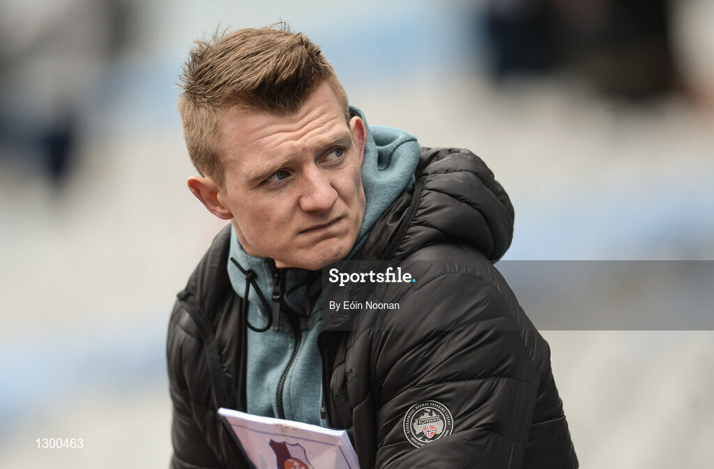 13 April 2017; Joe Canning of Portumna and Galway watches on during the Go Games Provincial Days in partnership with Littlewoods Ireland Day 4 at Croke Park in Dublin. Photo by Eóin Noonan/Sportsfile