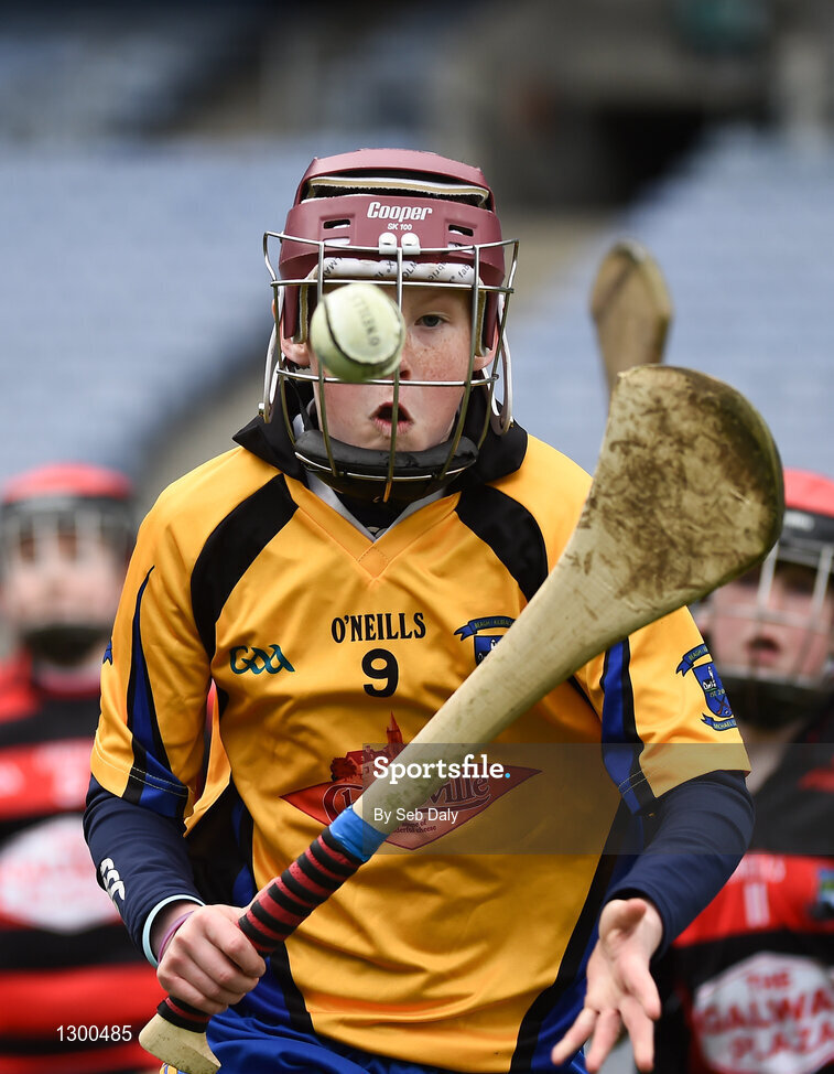 13 April 2017; Jim Veale representing Michael Cusacks GAA Club, Co. Galway, in action during the Go Games Provincial Days in partnership with Littlewoods Ireland Day 4 at Croke Park in Dublin. Photo by Seb Daly/Sportsfile