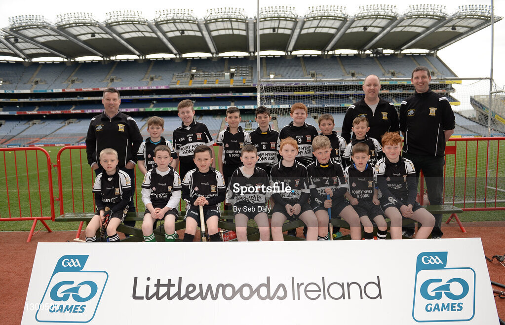 13 April 2017; Players representing Padraig Pearses GAA Club, Co. Galway, during the Go Games Provincial Days in partnership with Littlewoods Ireland Day 4 at Croke Park in Dublin. Photo by Seb Daly/Sportsfile