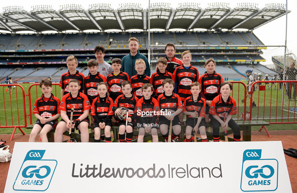 13 April 2017; Players representing Cappataggle GAA Club, Co. Galway, during the Go Games Provincial Days in partnership with Littlewoods Ireland Day 4 at Croke Park in Dublin. Photo by Seb Daly/Sportsfile