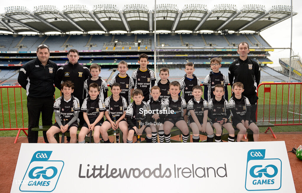 13 April 2017; Players representing Padraig Pearses GAA Club, Co. Galway, during the Go Games Provincial Days in partnership with Littlewoods Ireland Day 4 at Croke Park in Dublin. Photo by Seb Daly/Sportsfile