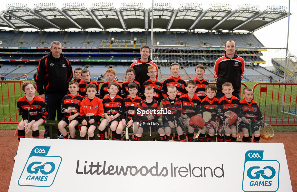 13 April 2017; Players representing Cappataggle GAA Club, Co. Galway, during the Go Games Provincial Days in partnership with Littlewoods Ireland Day 4 at Croke Park in Dublin. Photo by Seb Daly/Sportsfile