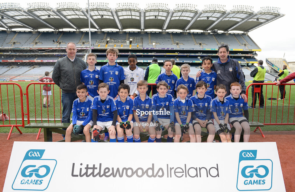 13 April 2017; Players representing St Michael's GAA Club, Co. Galway, during the Go Games Provincial Days in partnership with Littlewoods Ireland Day 4 at Croke Park in Dublin. Photo by Seb Daly/Sportsfile