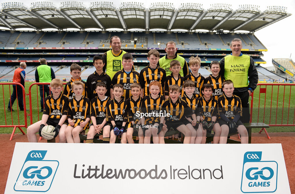 13 April 2017; Players representing Stokestown GAA Club, Co. Roscommon, during the Go Games Provincial Days in partnership with Littlewoods Ireland Day 4 at Croke Park in Dublin. Photo by Seb Daly/Sportsfile