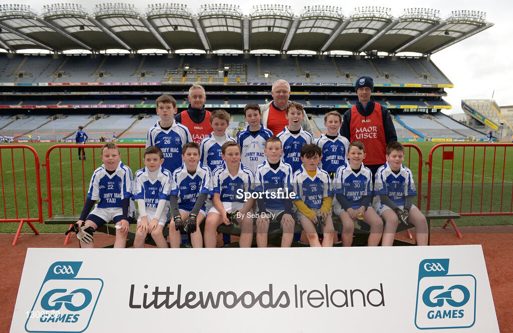 13 April 2017; Players representing Kiltimagh GAA Club, Co. Mayo, during the Go Games Provincial Days in partnership with Littlewoods Ireland Day 4 at Croke Park in Dublin. Photo by Seb Daly/Sportsfile