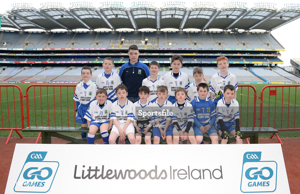 13 April 2017; Players representing St Farnans GAA Club, Co. Sligo, during the Go Games Provincial Days in partnership with Littlewoods Ireland Day 4 at Croke Park in Dublin. Photo by Seb Daly/Sportsfile