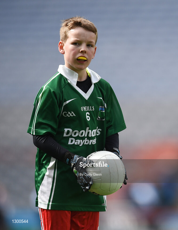 12 April 2017; A general view of action between Bunninadden Ballymote GAA Club, Co Sligo, and Michael Glaveys GAA Club, Co Roscommon, during the The Go Games Provincial Days in partnership with Littlewoods Ireland Day 3 at Croke Park in Dublin. Photo by Cody Glenn/Sportsfile