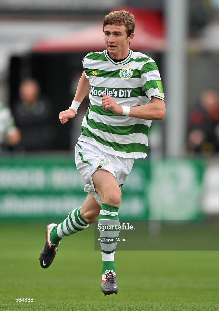 25 September 2011; Ronan Finn, Shamrock Rovers. Airtricity League Premier Division, Shamrock Rovers v Bray Wanderers, Tallaght Stadium, Tallaght, Dublin. Picture credit: David Maher / SPORTSFILE