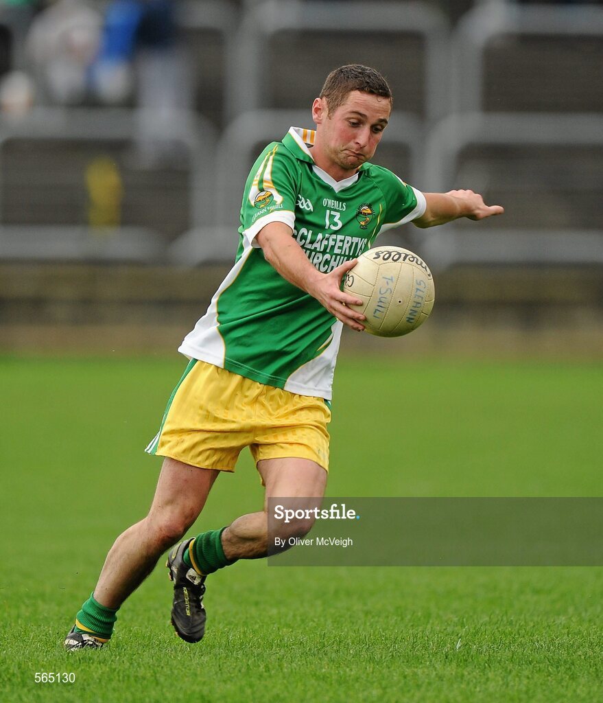 2 October 2011; Darren McGinley, Glenswilly. Radio Na Gaeltachta Donegal County Senior Football Championship Final, Glenswilly v St. Michael's, MacCumhaill Park, Ballybofey, Co. Donegal. Picture credit: Oliver McVeigh / SPORTSFILE