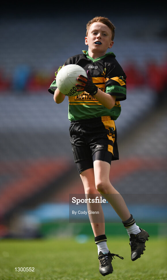 12 April 2017; A general view of action between Bunninadden Ballymote GAA Club, Co Sligo, and Michael Glaveys GAA Club, Co Roscommon, during the The Go Games Provincial Days in partnership with Littlewoods Ireland Day 3 at Croke Park in Dublin. Photo by Cody Glenn/Sportsfile