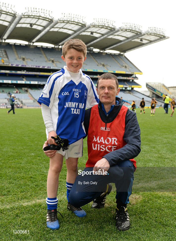 13 April 2017; Darragh and Ronan McGovern of Kiltimagh GAA Club, Co. Mayo, during the Go Games Provincial Days in partnership with Littlewoods Ireland Day 4 at Croke Park in Dublin. Photo by Seb Daly/Sportsfile