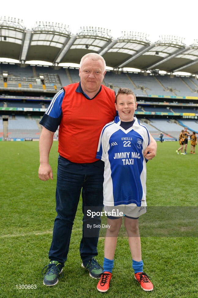 13 April 2017; Kevin and Sean Mallee of Kiltimagh GAA Club, Co. Mayo, during the Go Games Provincial Days in partnership with Littlewoods Ireland Day 4 at Croke Park in Dublin. Photo by Seb Daly/Sportsfile