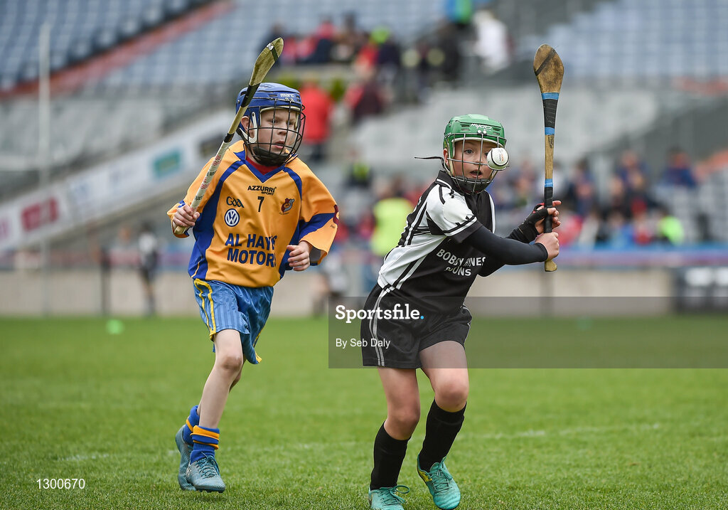 13 April 2017; A general view of action between Portumna GAA Club, Co. Galway, and Padraig Pearses GAA Club, Co. Galway, during the Go Games Provincial Days in partnership with Littlewoods Ireland Day 4 at Croke Park in Dublin. Photo by Seb Daly/Sportsfile