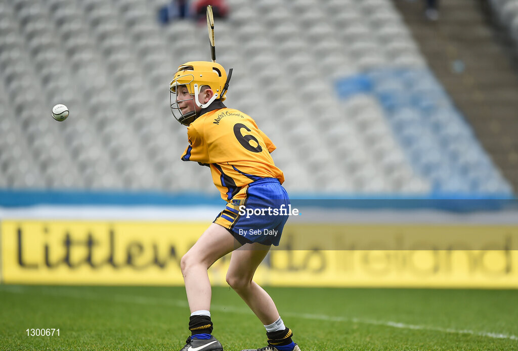 13 April 2017; A general view of action featuring Michael Cusacks GAA Club, Co. Galway, during the Go Games Provincial Days in partnership with Littlewoods Ireland Day 4 at Croke Park in Dublin. Photo by Seb Daly/Sportsfile