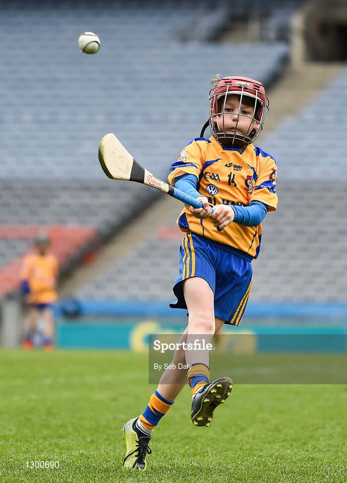 13 April 2017; A general view of action between Portumna GAA Club, Co. Galway, and Michael Cusacks GAA Club, Co. Galway, during the Go Games Provincial Days in partnership with Littlewoods Ireland Day 4 at Croke Park in Dublin. Photo by Seb Daly/Sportsfile