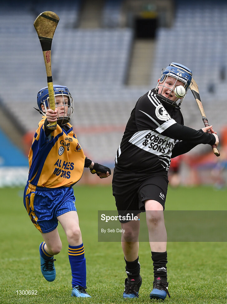 13 April 2017; A general view of action between Portumna GAA Club, Co. Galway, and Padraig Pearses GAA Club, Co. Galway, during the Go Games Provincial Days in partnership with Littlewoods Ireland Day 4 at Croke Park in Dublin. Photo by Seb Daly/Sportsfile