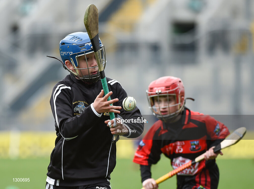13 April 2017; A general view of action between Padraig Pearses GAA Club, Co. Galway, and Cappataggle GAA Club, Co. Galway, during the Go Games Provincial Days in partnership with Littlewoods Ireland Day 4 at Croke Park in Dublin. Photo by Seb Daly/Sportsfile