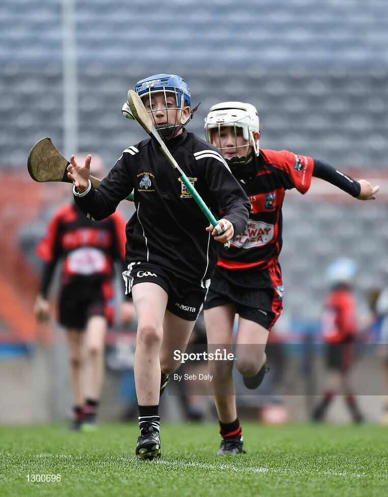 13 April 2017; A general view of action between Padraig Pearses GAA Club, Co. Galway, and Cappataggle GAA Club, Co. Galway, during the Go Games Provincial Days in partnership with Littlewoods Ireland Day 4 at Croke Park in Dublin. Photo by Seb Daly/Sportsfile