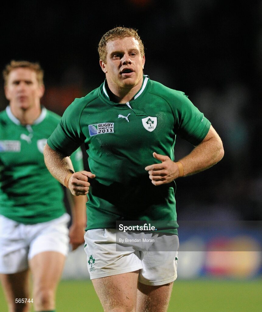 25 September 2011; Sean Cronin, Ireland. 2011 Rugby World Cup, Pool C, Ireland v Russia, Rotorua International Stadium, Rotorua, New Zealand. Picture credit: Brendan Moran / SPORTSFILE