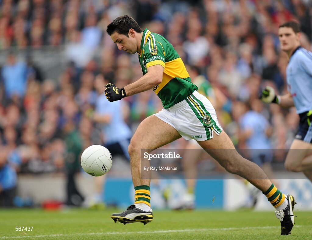 18 September 2011; Aidan O'Mahony, Kerry. GAA Football All-Ireland Senior Championship Final, Kerry v Dublin, Croke Park, Dublin. Picture credit: Ray McManus / SPORTSFILE