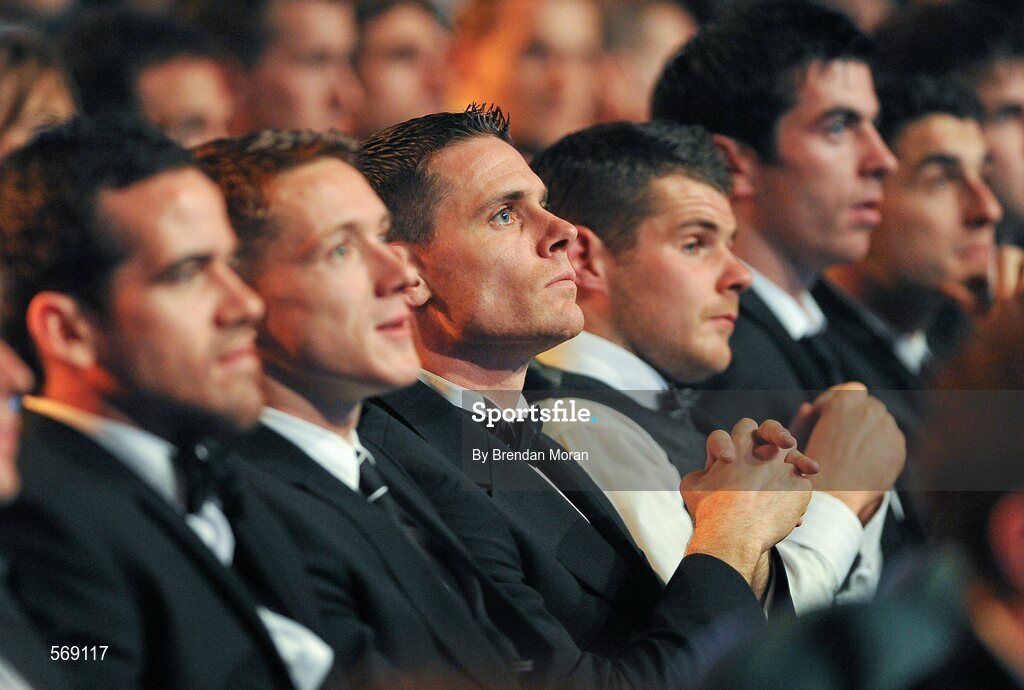 21 October 2011; Dublin goalkeeper Stephen Cluxton in attendance at the GAA GPA All-Star Awards 2011 sponsored by Opel. National Convention Centre, Dublin. Picture credit: Brendan Moran / SPORTSFILE