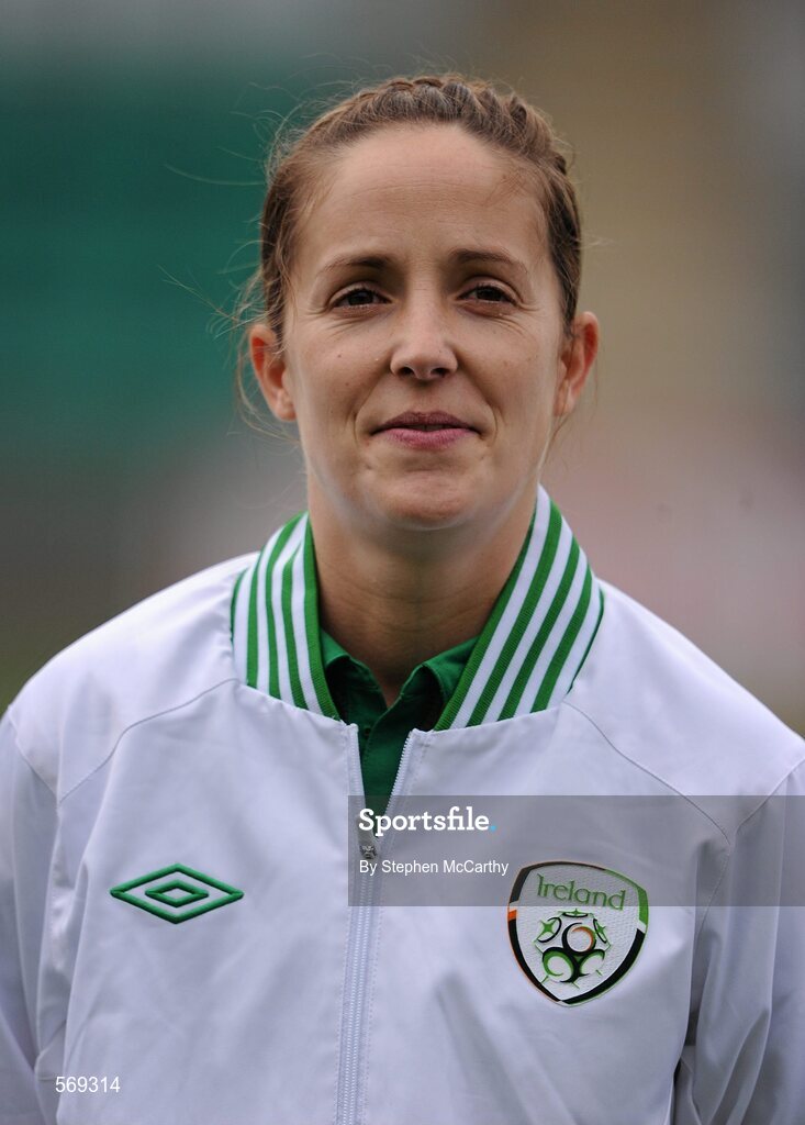 22 October 2011; Yvonne Tracy, Republic of Ireland. UEFA Women's Euro 2013 Qualifier, Republic of Ireland v Israel, Tallaght Stadium, Tallaght, Dublin. Picture credit: Stephen McCarthy / SPORTSFILE