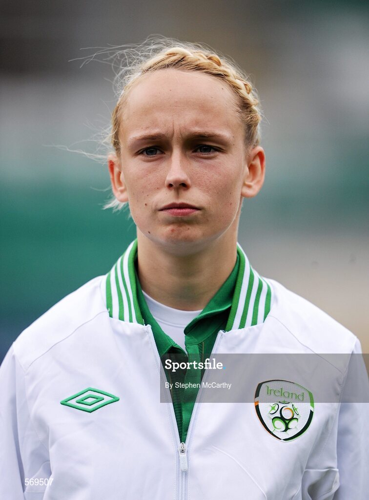 22 October 2011; Stephaine Roche, Republic of Ireland. UEFA Women's Euro 2013 Qualifier, Republic of Ireland v Israel, Tallaght Stadium, Tallaght, Dublin. Picture credit: Stephen McCarthy / SPORTSFILE