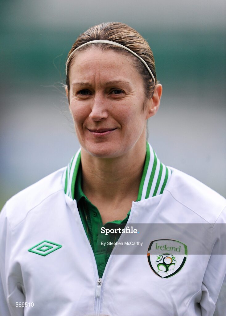 22 October 2011; Ciara Grant, Republic of Ireland. UEFA Women's Euro 2013 Qualifier, Republic of Ireland v Israel, Tallaght Stadium, Tallaght, Dublin. Picture credit: Stephen McCarthy / SPORTSFILE