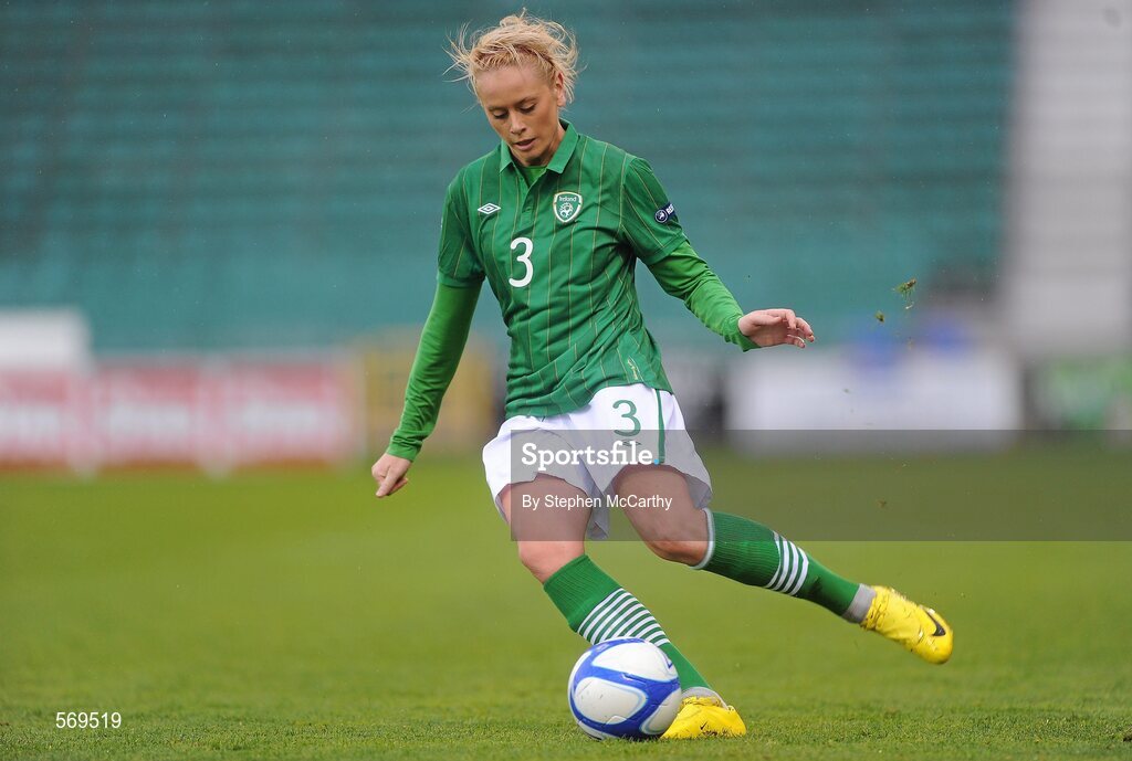 22 October 2011; Grace Murray, Republic of Ireland. UEFA Women's Euro 2013 Qualifier, Republic of Ireland v Israel, Tallaght Stadium, Tallaght, Dublin. Picture credit: Stephen McCarthy / SPORTSFILE