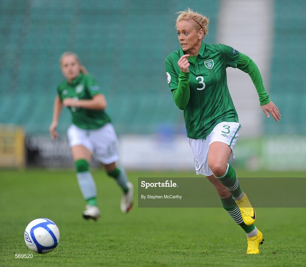 22 October 2011; Grace Murray, Republic of Ireland. UEFA Women's Euro 2013 Qualifier, Republic of Ireland v Israel, Tallaght Stadium, Tallaght, Dublin. Picture credit: Stephen McCarthy / SPORTSFILE