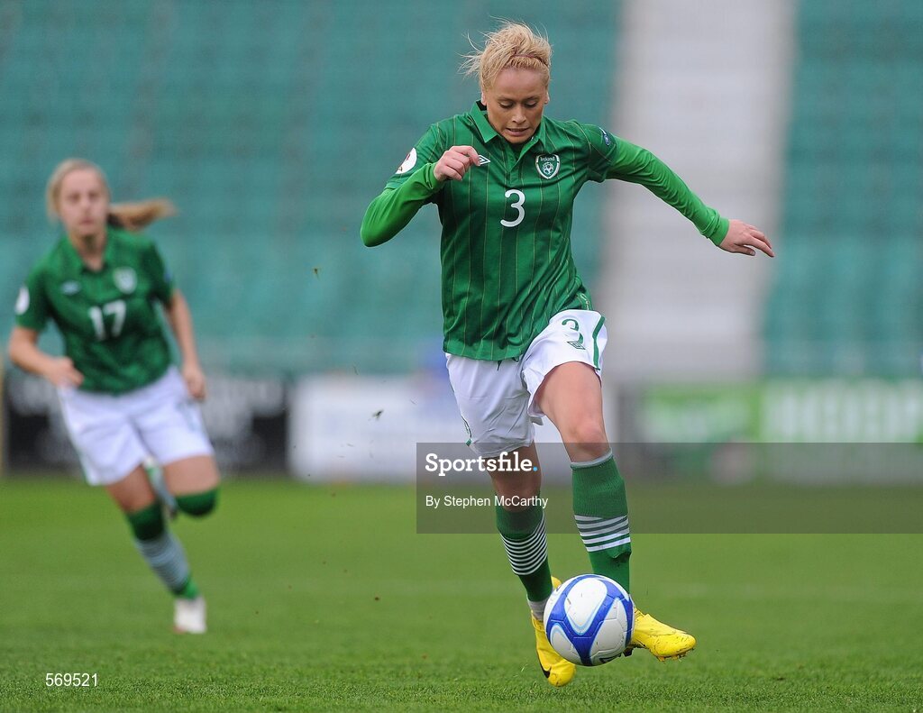 22 October 2011; Grace Murray, Republic of Ireland. UEFA Women's Euro 2013 Qualifier, Republic of Ireland v Israel, Tallaght Stadium, Tallaght, Dublin. Picture credit: Stephen McCarthy / SPORTSFILE