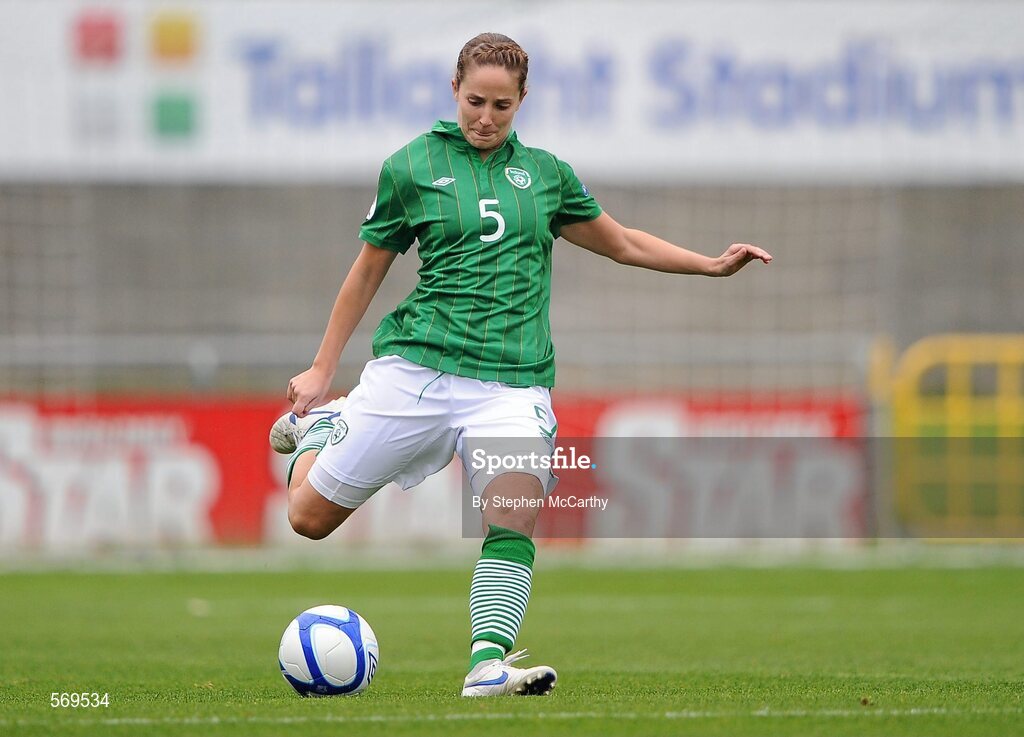22 October 2011; Yvonne Tracy, Republic of Ireland. UEFA Women's Euro 2013 Qualifier, Republic of Ireland v Israel, Tallaght Stadium, Tallaght, Dublin. Picture credit: Stephen McCarthy / SPORTSFILE