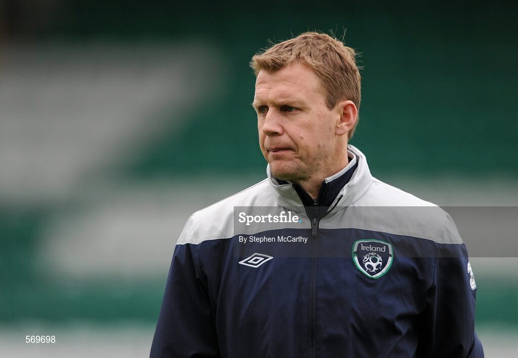 22 October 2011; Republic of Ireland kit man Paul Cleary. UEFA Women's Euro 2013 Qualifier, Republic of Ireland v Israel, Tallaght Stadium, Tallaght, Dublin. Picture credit: Stephen McCarthy / SPORTSFILE