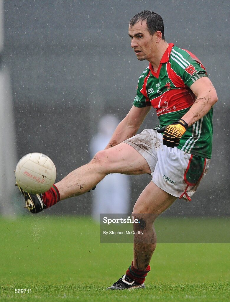 23 October 2011; Dessie Dolan, Garrycastle. Westmeath County Senior Football Championship Final, Garrycastle v Mullingar Shamrocks, Cusack Park, Mullingar, Co. Westmeath. Picture credit: Stephen McCarthy / SPORTSFILE