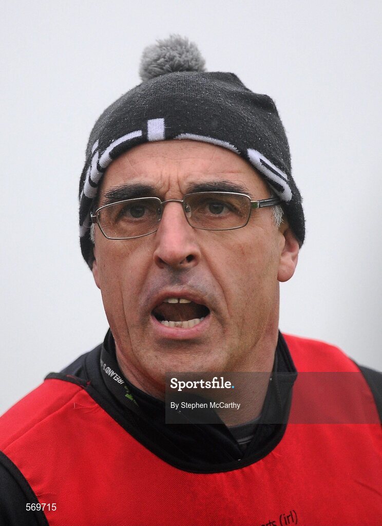 23 October 2011; Garrycastle manager Anthony Cunninham. Westmeath County Senior Football Championship Final, Garrycastle v Mullingar Shamrocks, Cusack Park, Mullingar, Co. Westmeath. Picture credit: Stephen McCarthy / SPORTSFILE