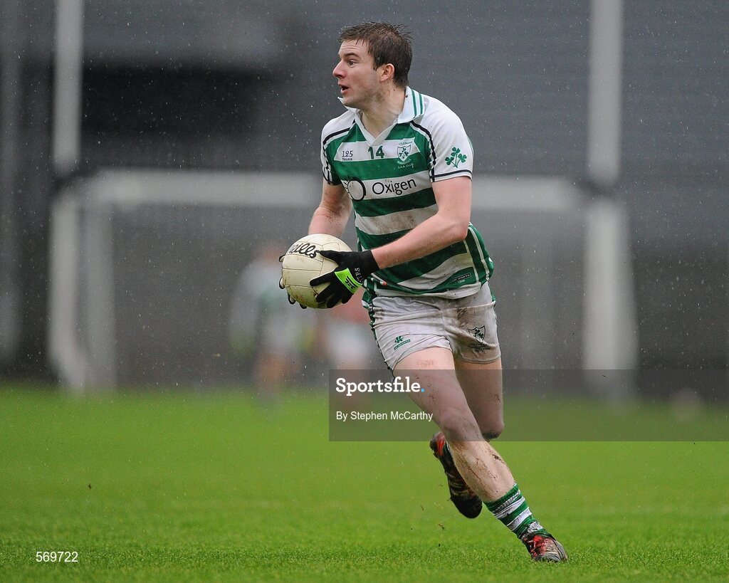 23 October 2011; Fiachra Spellman, Mullingar Shamrocks. Westmeath County Senior Football Championship Final, Garrycastle v Mullingar Shamrocks, Cusack Park, Mullingar, Co. Westmeath. Picture credit: Stephen McCarthy / SPORTSFILE