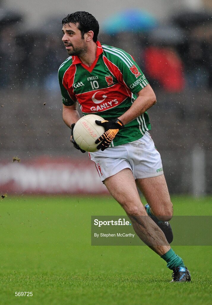 23 October 2011; Rory McGowan, Garrycastle. Westmeath County Senior Football Championship Final, Garrycastle v Mullingar Shamrocks, Cusack Park, Mullingar, Co. Westmeath. Picture credit: Stephen McCarthy / SPORTSFILE